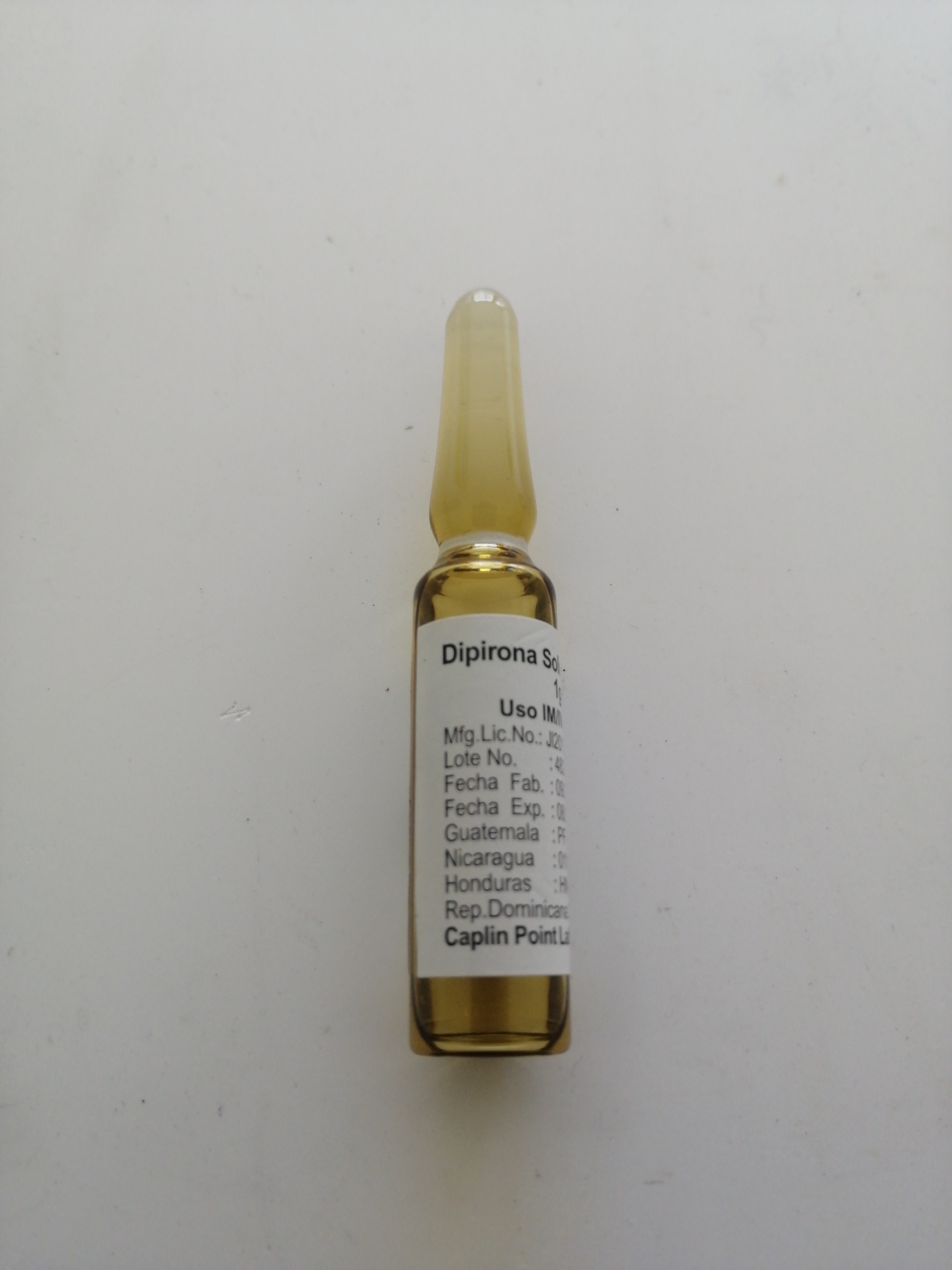 Dipirona Ampolla 2ml - Vitalis Rx