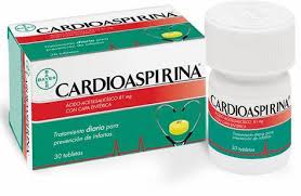 CARDIOASPIRINA FRASCO X 30 TABLETAS BAYER - FARMACIA NUEVO MILENIO