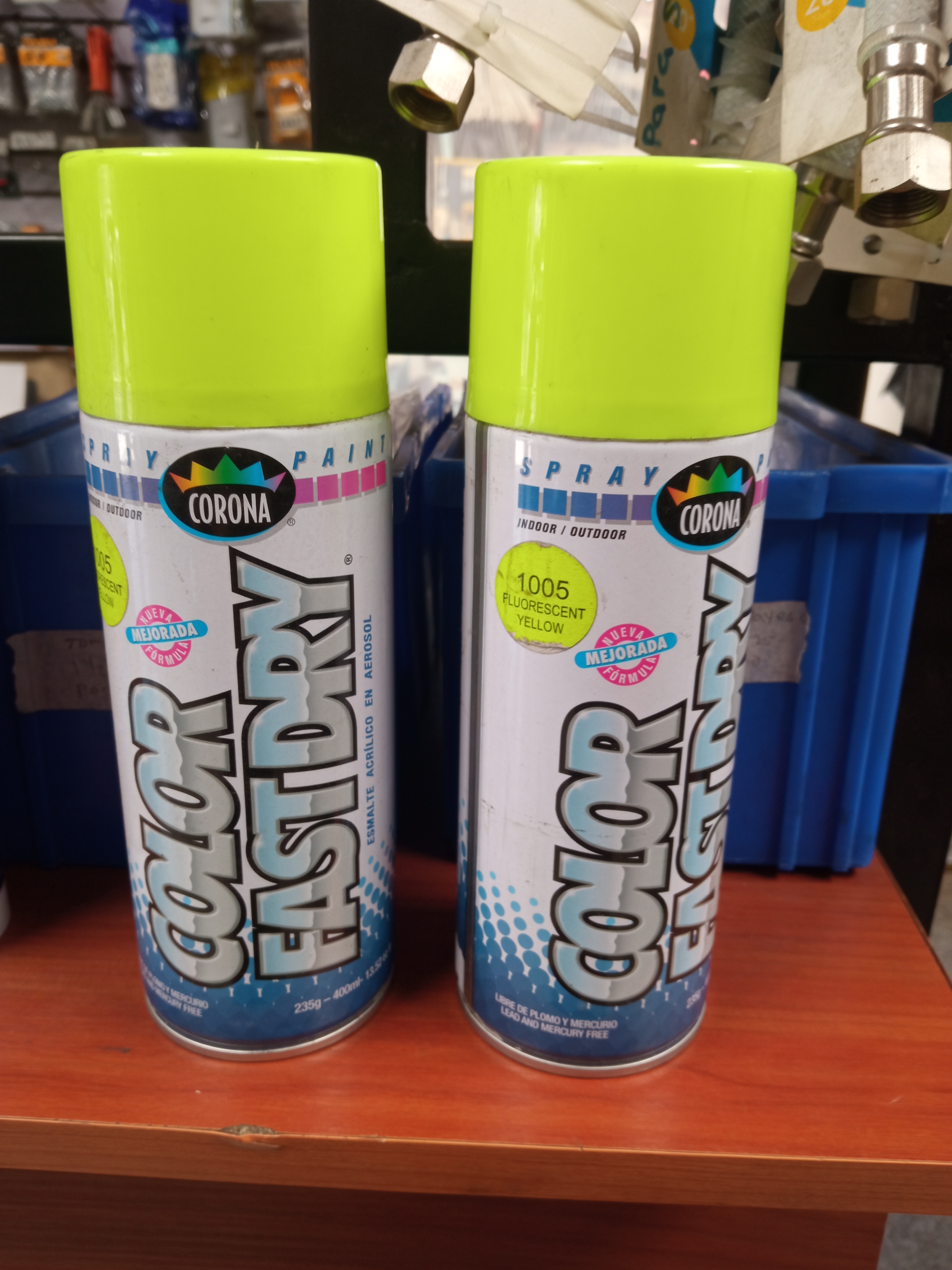 Pintura Spray Corona Fosforescente  - Distribuidora Novacero