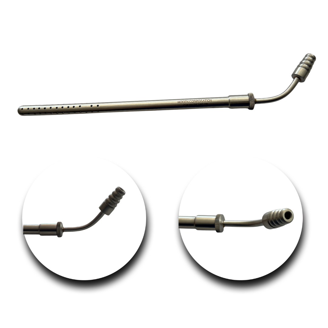 CANULA DE ASPIRACIÓN POOLE CURVA - Proveedora De Salud Total, Sociedad Anonima