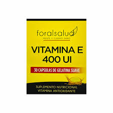 VITAMINA E 400 Ul (CAJA*30 CAPSULAS) - FARMACIA NUEVO MILENIO