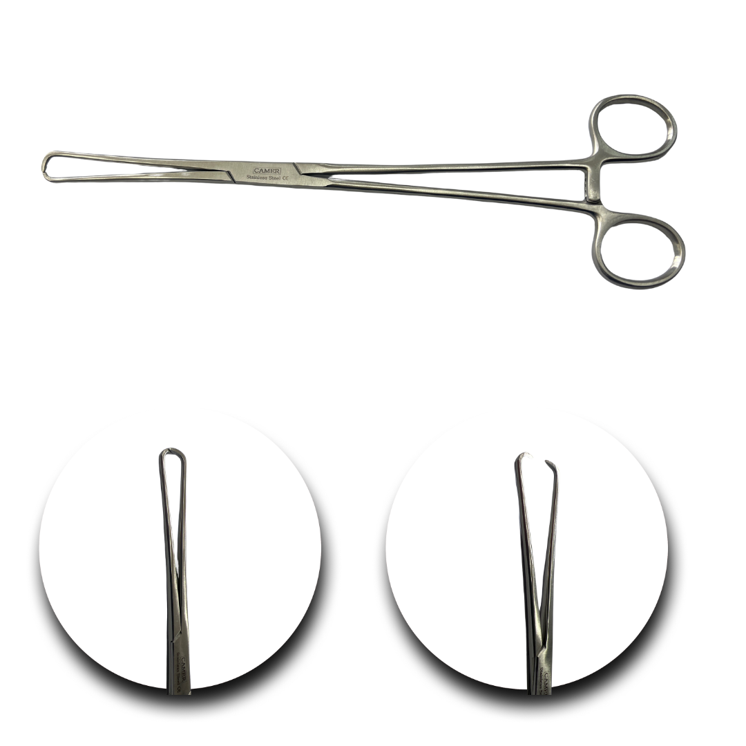 PINZA SCHROEDER TENACULO 1 GARFIO RTA - Proveedora De Salud Total, Sociedad Anonima