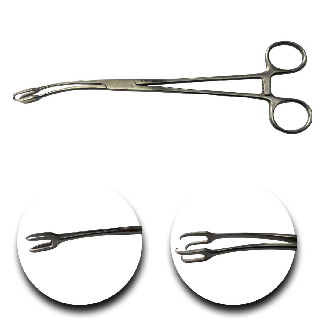 PINZA SCHROEDER TENACULO 2 GARFIOS CVA - Proveedora De Salud Total, Sociedad Anonima