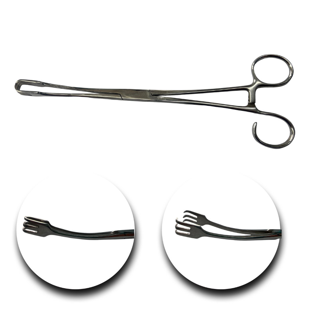 PINZA SCHROEDER TENACULO 3 GARFIOS CVA - Proveedora De Salud Total, Sociedad Anonima