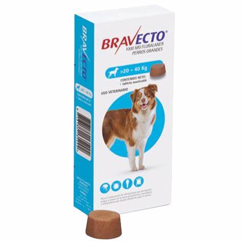 Bravecto 20 - 40 Kg - Clínica veterinaria Dr. Can