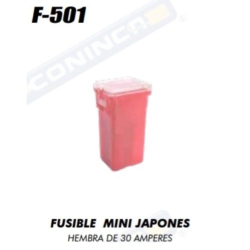 Fusible Hembra MEDIANO (30A) F-501 - Repuestos y Lubricantes Vicent's