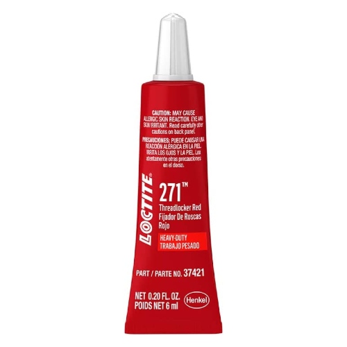 Fijador de Roscas Rojo Loctite 271 Resistencia Alta - Repuestos y Lubricantes Vicent's