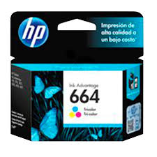 CARTUCHO HP 664 COLOR ORIGINAL - ECOTINTAS Y TONERS