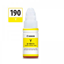 REFIL CANON 190 YELLOW ORIGINAL - ECOTINTAS Y TONERS