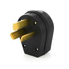 ESPIGA DE 50A PARA 220V (#80BK) - EAGLE - MEGA