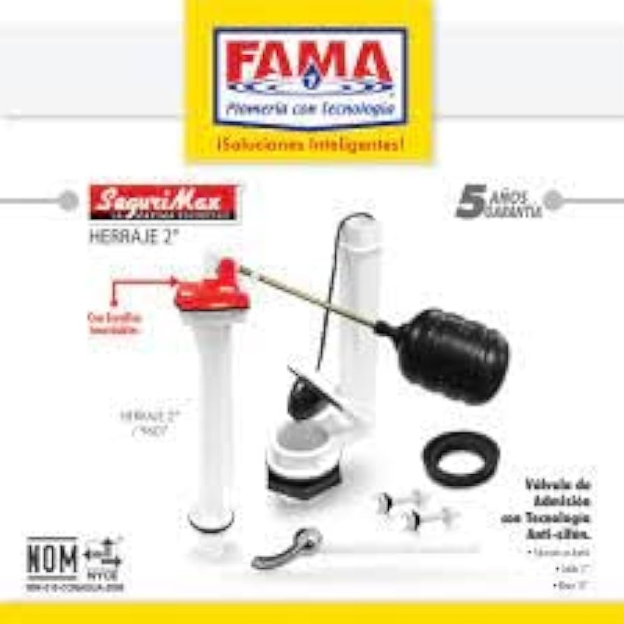 ACCESORIO PARA TANQUE DE SANITARIO SEGURIMAX 9600 - FAMA - MEGA