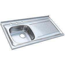 LAVATRASTO 1 FOSA CON ALA DERECHA DE EMPOTRAR 50 X 100 CM - GRIFER - MEGA