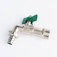 LLAVE CHORRO DE 1/2 MARIPOSA VERDE X51160 - KUVAL  - MEGA