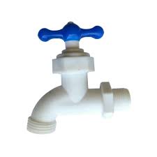 LLAVE CHORRO DE 3/4 MARIPOSA PVC BLANCO (X52112) - KUVAL - MEGA