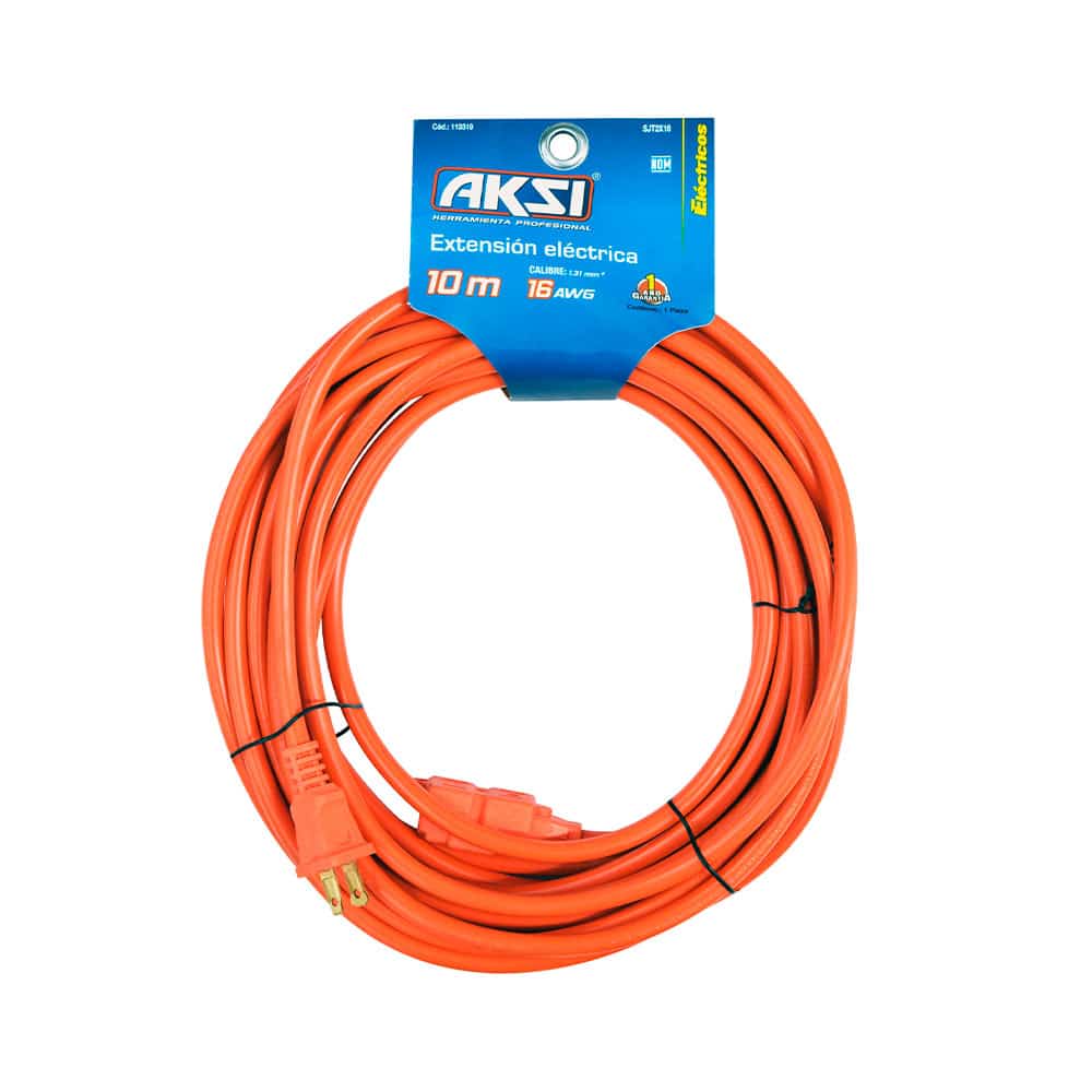 EXTENSION TRIPLE DE USO RUDO 10MT (CALIBRE 16) 110319 - ASKI - MEGA