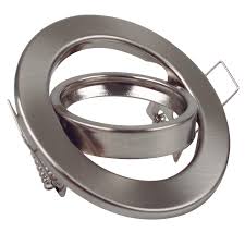 BASE OJO DE BUEY EMPOTRABLE DIRIGIBLE SATINADO 125013 - ASKI - MEGA