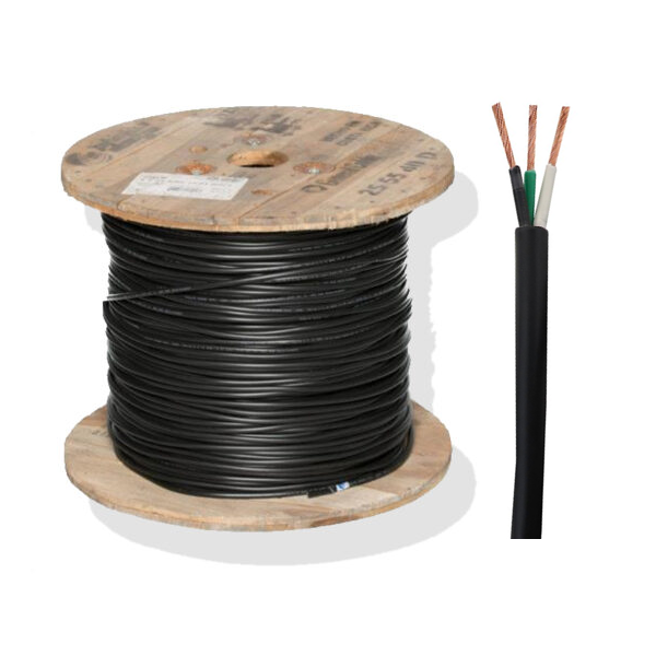 CABLE TSJ POR METRO LINEAS 3X10 DE CALIBRE - VIAKON  - MEGA