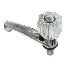 LLAVE PARA LAVAMANOS PLASTICA ACRILICA W85110 - KUVAL - MEGA