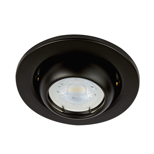 BASE OJO DE BUEY SOBREPONER NEGRO (YD-345/N-OCT) - TECNOLITE - MEGA