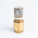 CHEQUE VERTICAL DE BRONCE CON MALLA 1" - 200 WOG - X41024 - KUVAL - MEGA